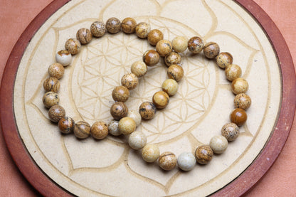 Bracelet Jaspe Paysage