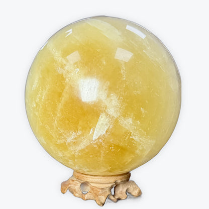 Sphere XXL Calcite Jaune - 2