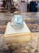 Bague Aigue-marine serti clos design contemporain