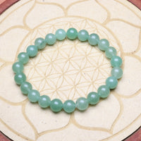 Bracelet en Aventurine - Chance et Prospérité 8mm