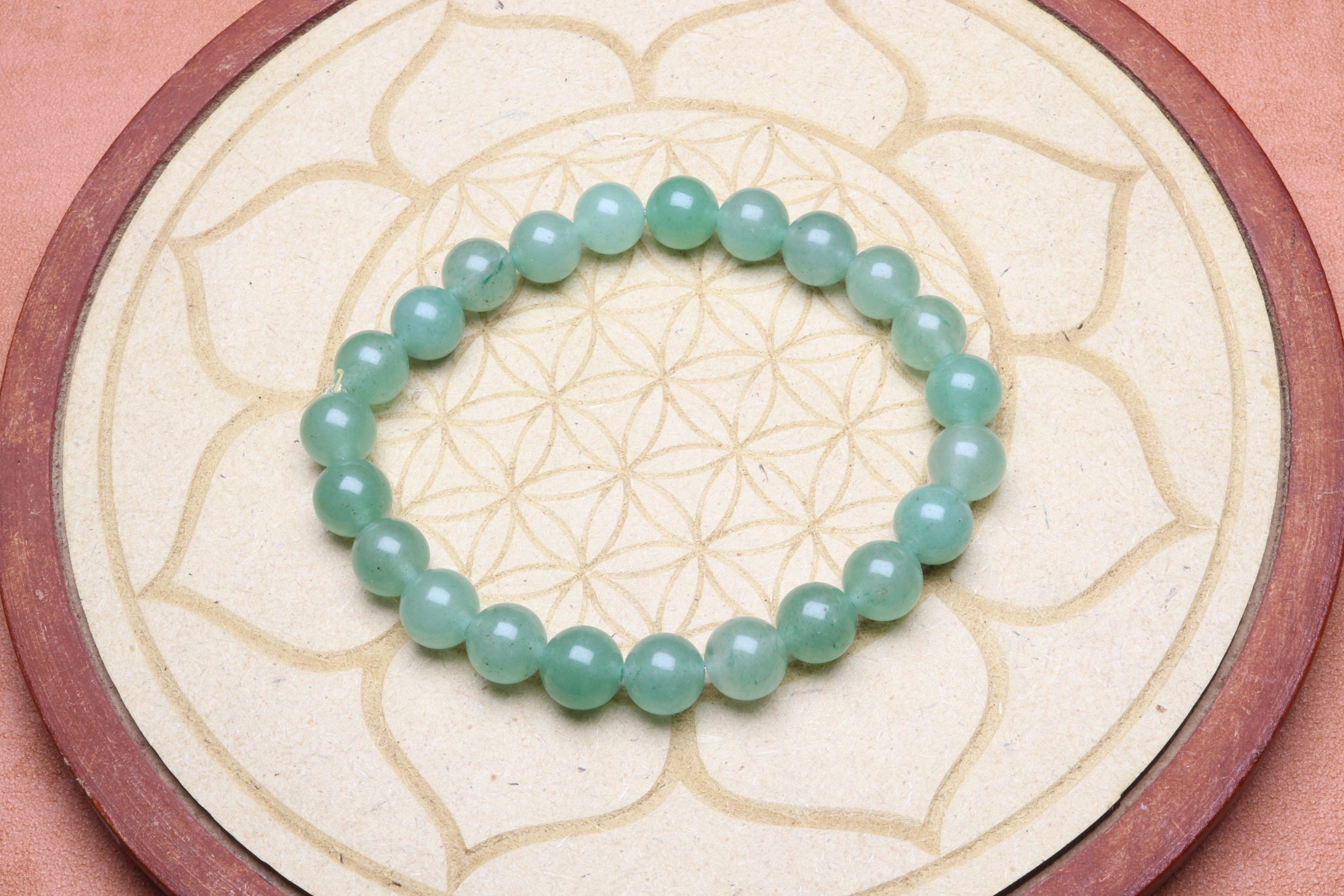Bracelet en Aventurine - Chance et Prospérité 8mm