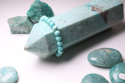 Bracelet Amazonite 8 mm