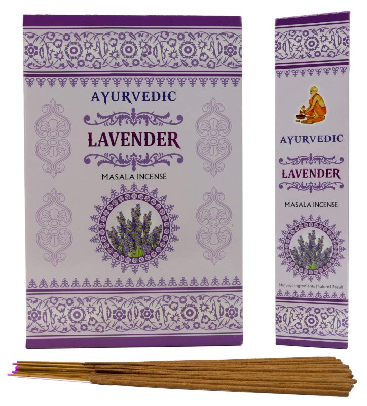 Encens Ayurvedic Lavande 12x15g