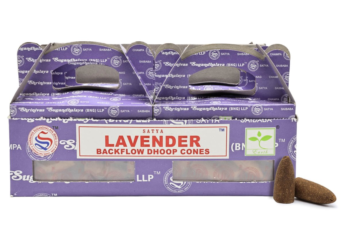 Backflow Cônes Satya Lavande 6pcs