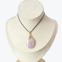 Pendentif Kunzite ovale