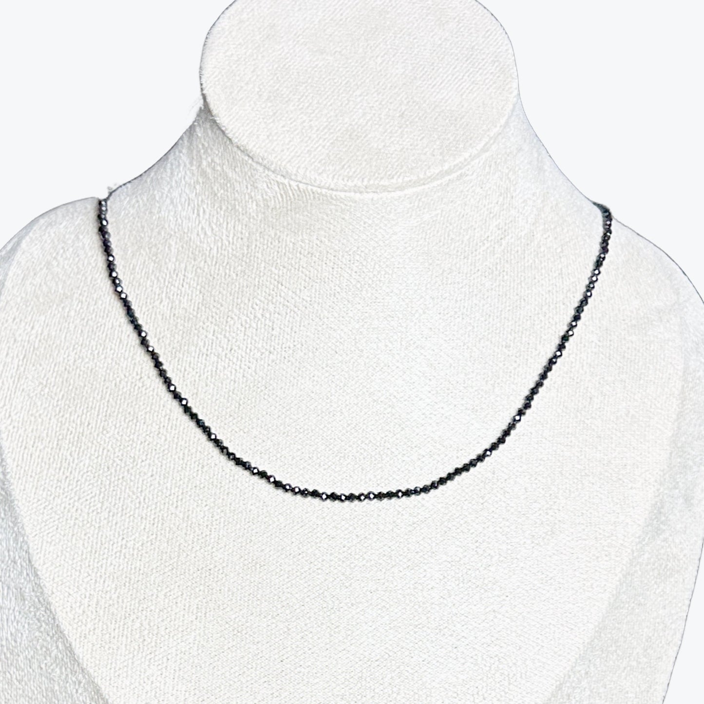 Collier Spinelle Facetté - 5