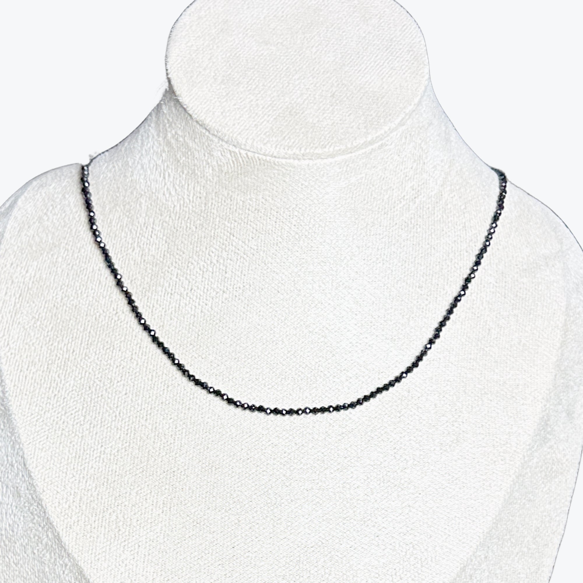 Collier Spinelle Facetté - 5