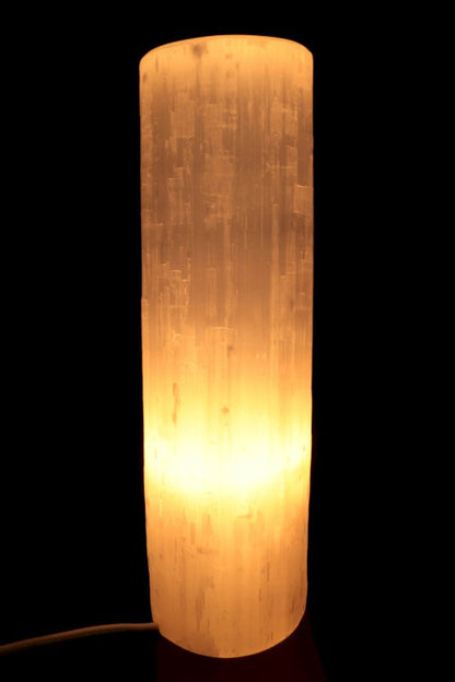 Lampe Sélénite Cylindre
