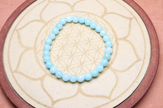 Bracelet Amazonite 6 mm