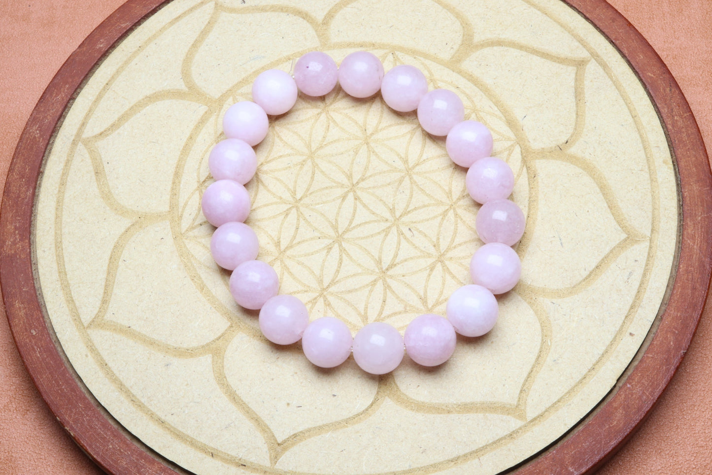 Bracelet en Kunzite - Paix et Apaisement 8mm