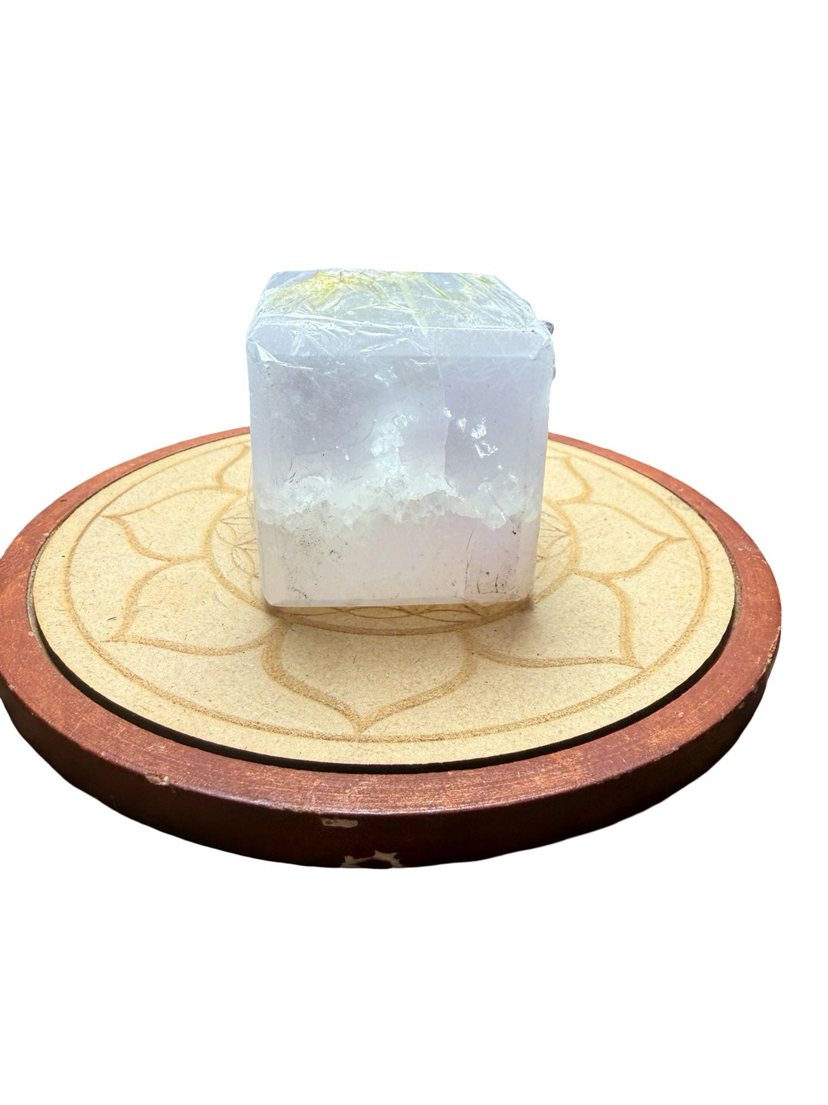 Cube en sélénite | 5x5cm - 320gr