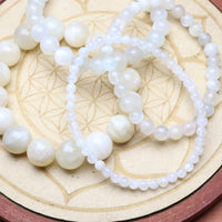Bracelet Pierre de Lune Blanche