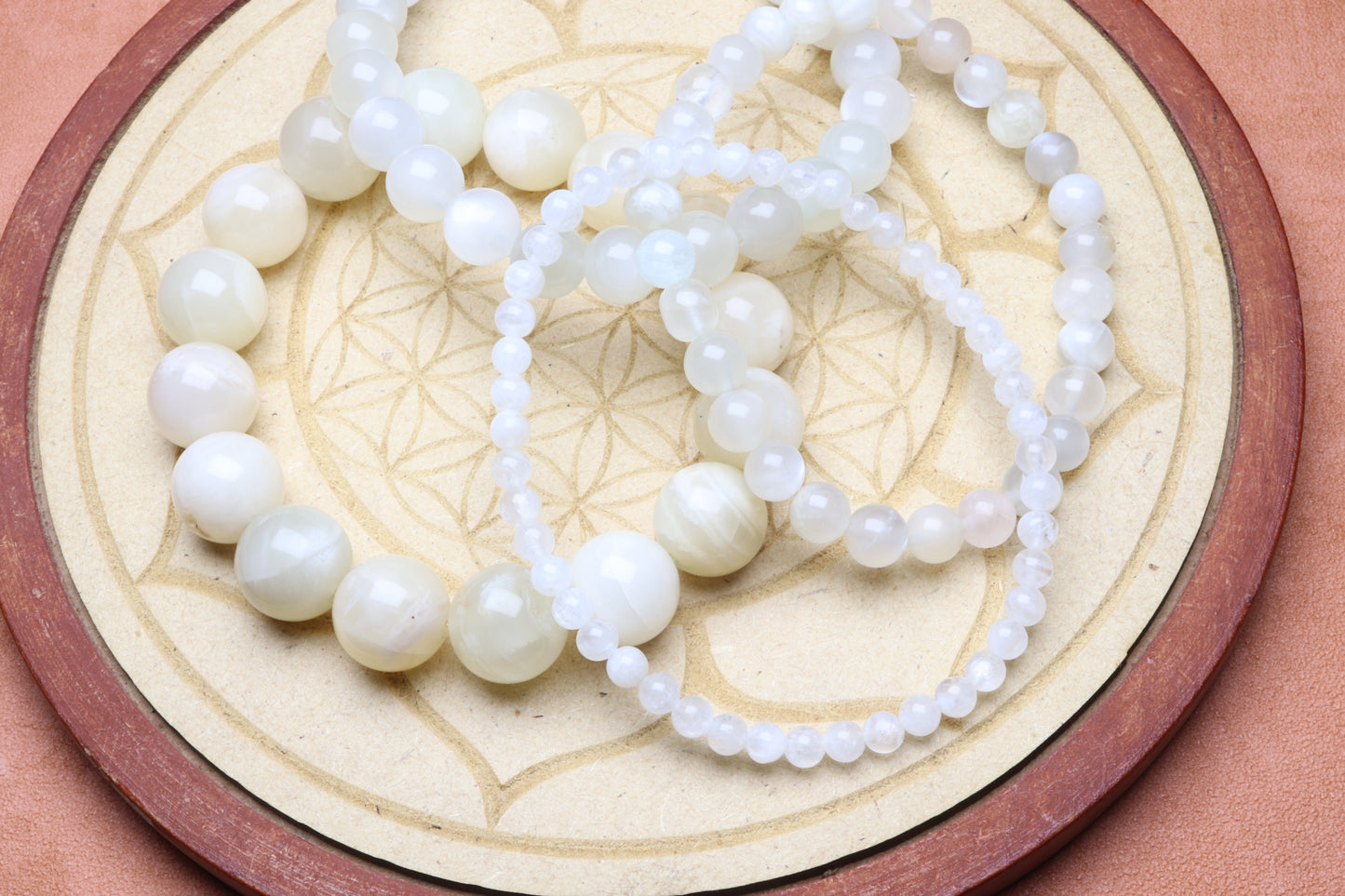 Bracelet Pierre de Lune Blanche
