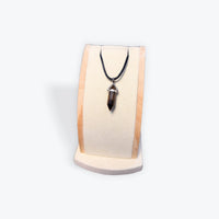 Pendentif pointe oeil de tigre - 3