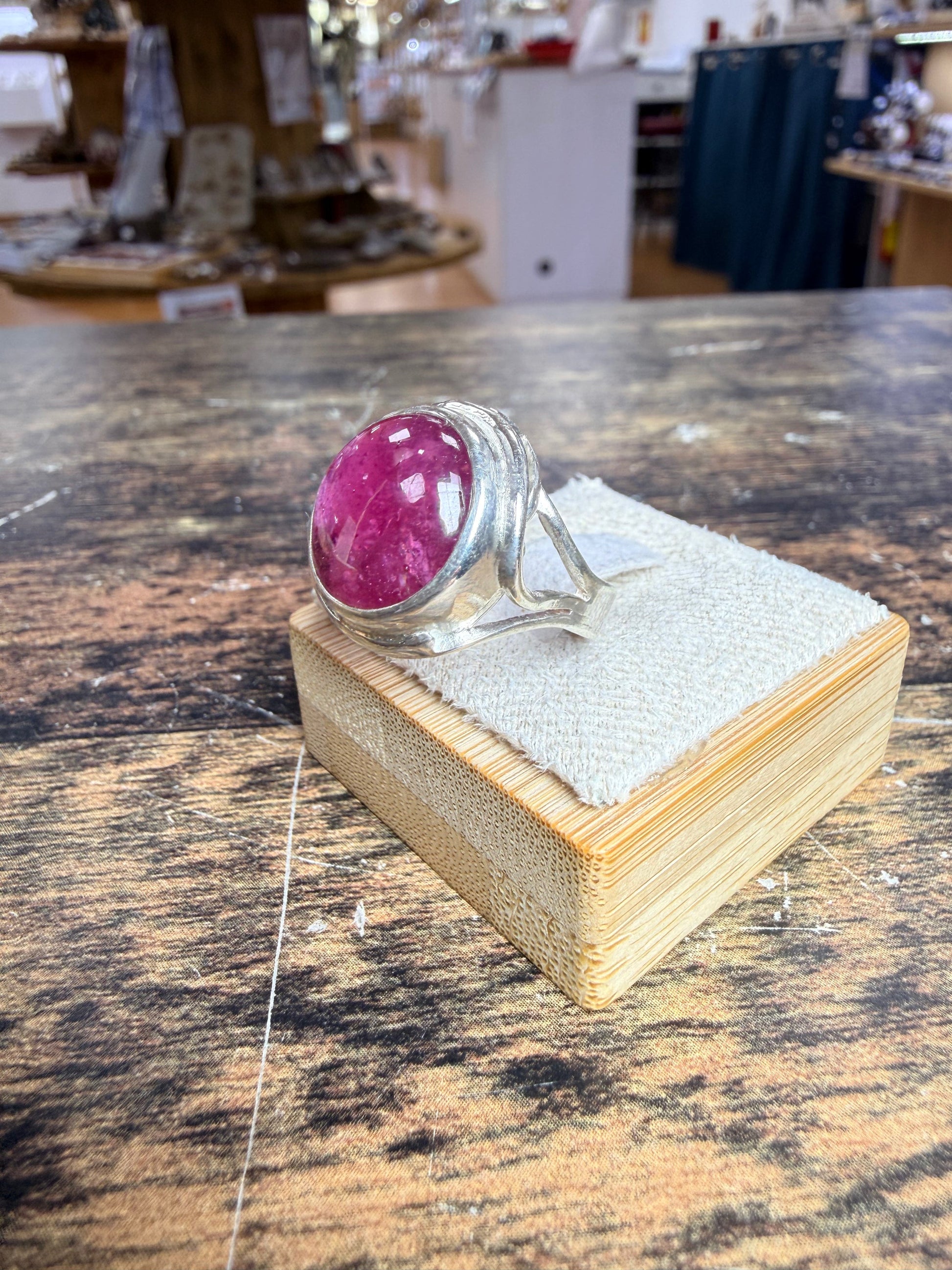 Bague Rubis glassfield ronde