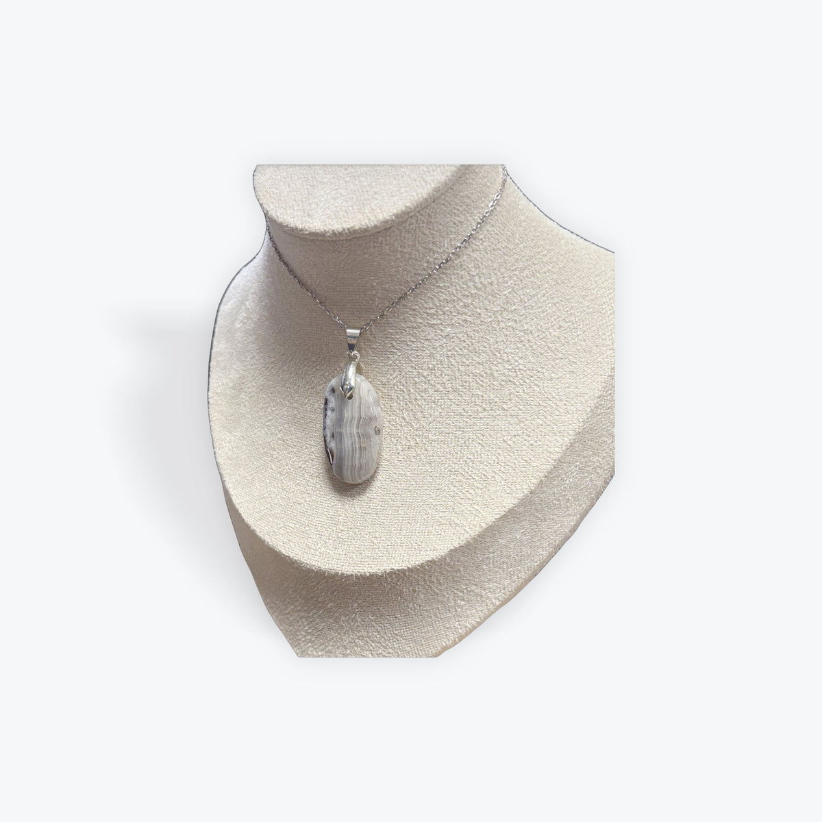 Pendentif agate botswana