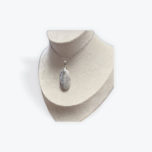 Pendentif agate botswana