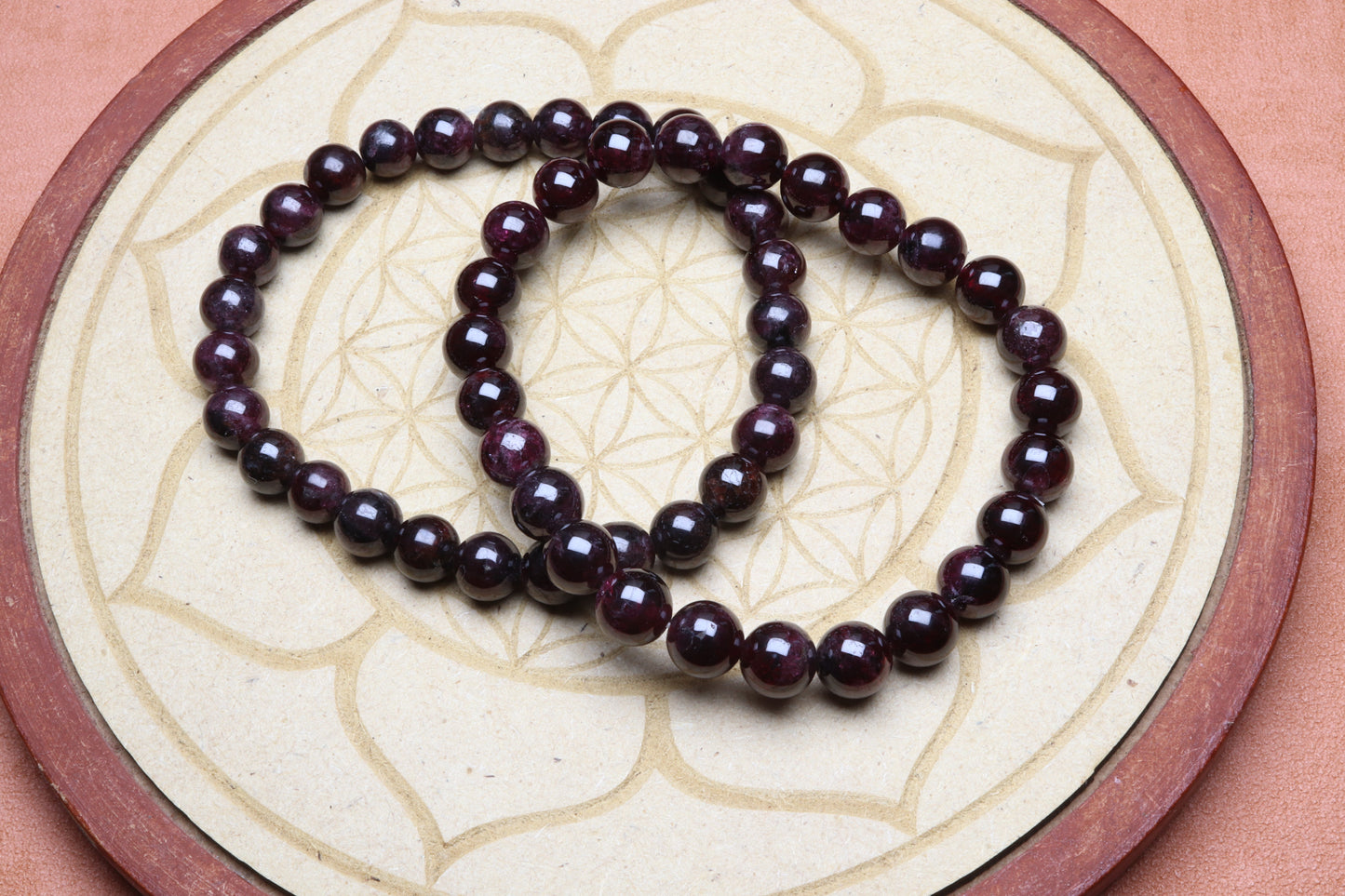 Bracelet Grenat