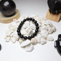 Bracelet d'Obsidienne Œil Céleste - Protection et Clarté 10mm