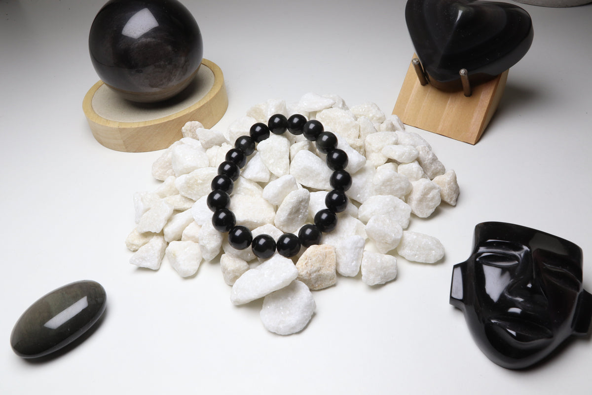 Bracelet Obsidienne Œil Céleste – photo 5