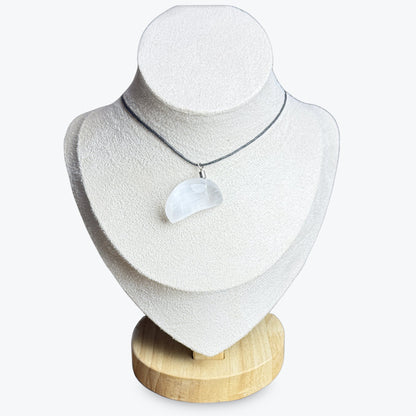 pendentif selenite | 9gr- 3x2cm