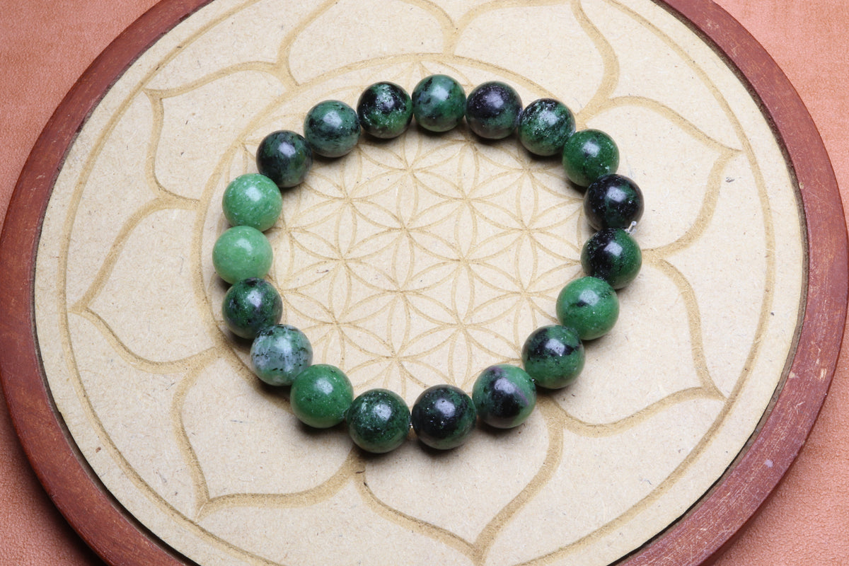 Bracelet Rubis sur Zoïsite – photo 5
