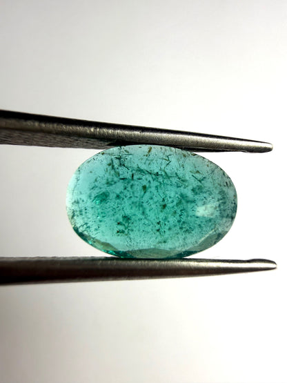 Gemme Lot De Deux Émeraude Poire 3,43 Carats