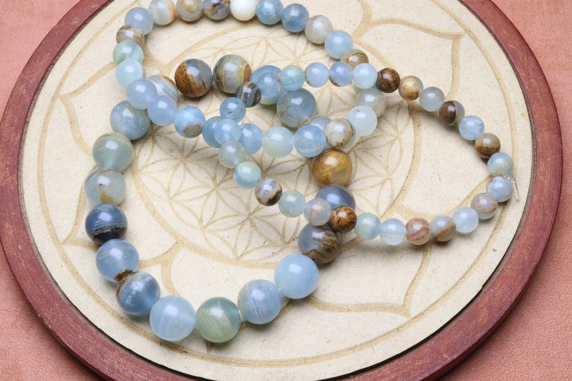 Bracelet Calcite bleu
