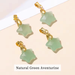 Pendentif étoile Facetté en Aventurine verte