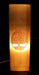 Lampe Sélénite Rectangle Gravée 25cm - Arbre de Vie