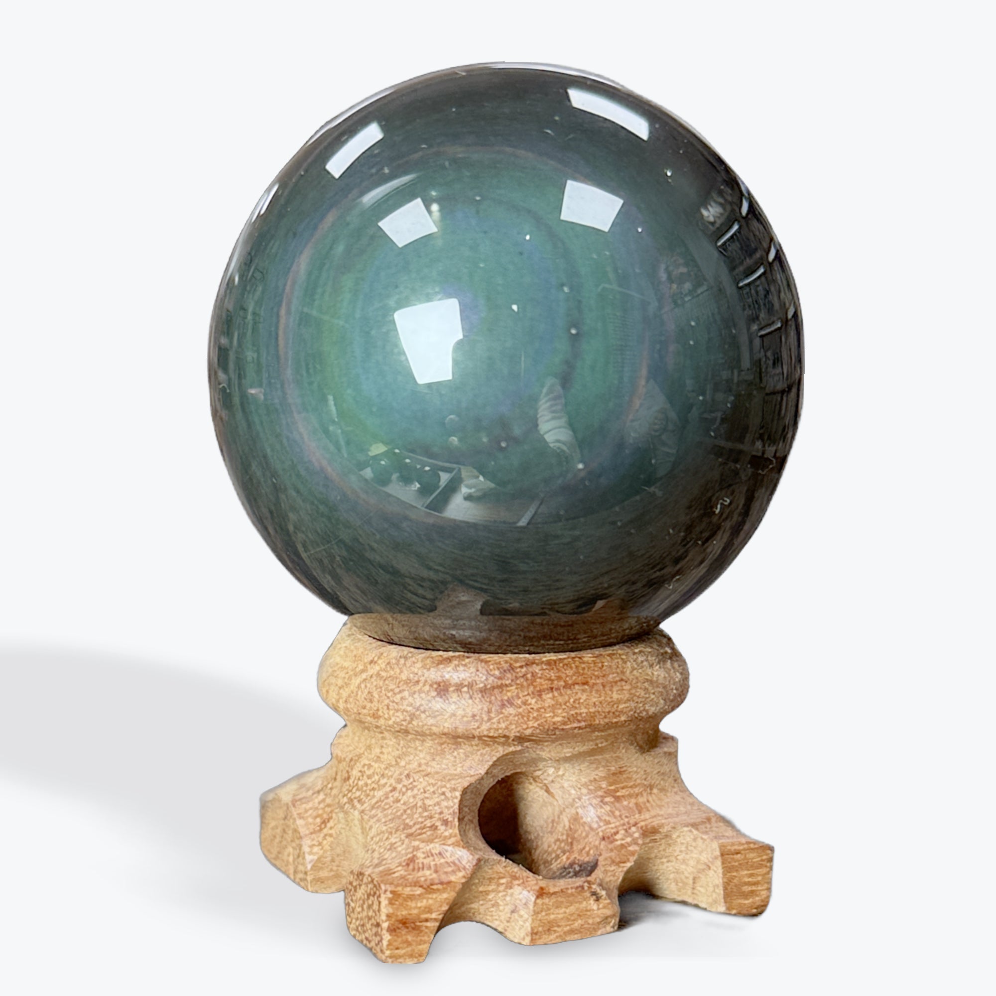 Sphère Obsidienne Œil céleste Moyenne