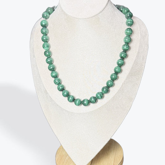 Collier Malachite