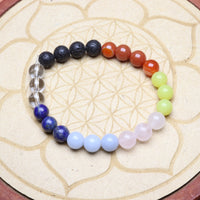 Bracelet 7 Chakras 8 mm