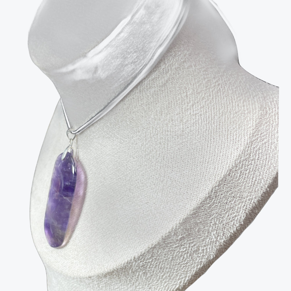 Pendentif Améthyste Rectangle