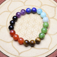 Bracelet 7 Chakras 10 mm