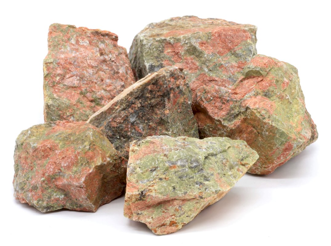 Unakite 'A' brute 1Kg