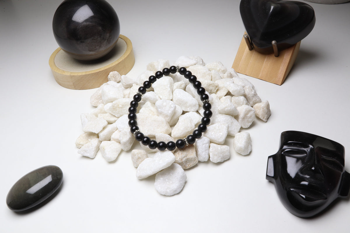 Bracelet Obsidienne Œil Céleste