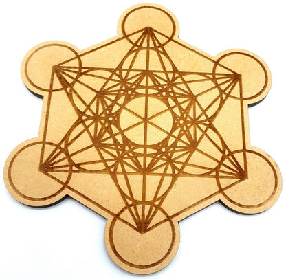 Plaque Bois Métatron