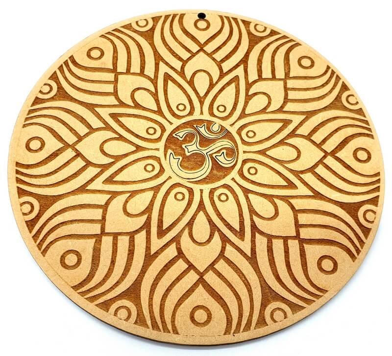 Plaque Murale Bois OM Motifs