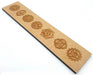 Plaque Bois 7 Chakras Ski 26cm