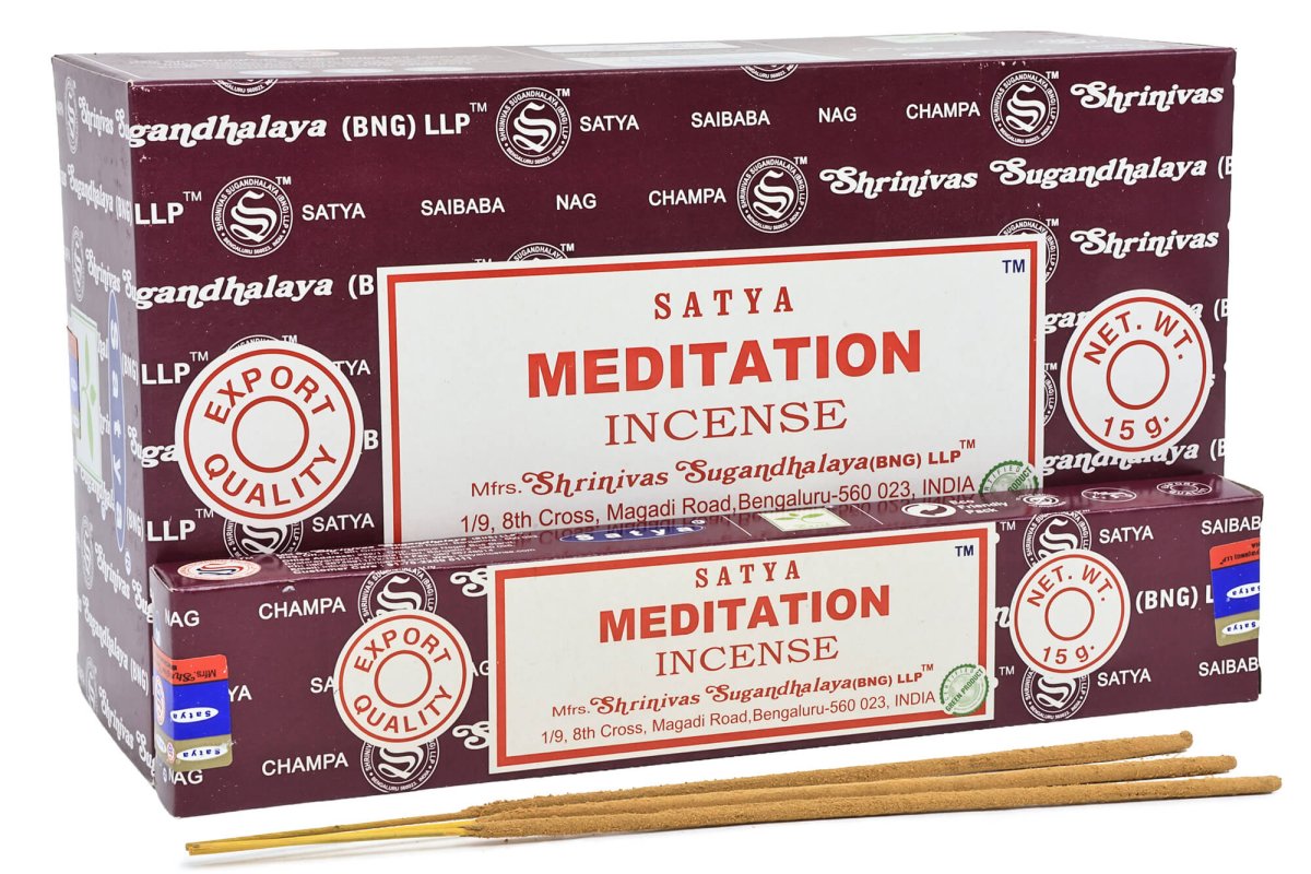 Encens Satya Méditation 12x15g