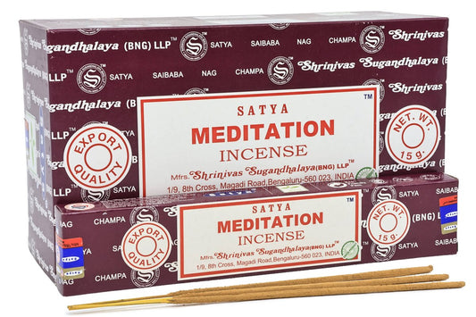 Encens Satya Méditation 12x15g