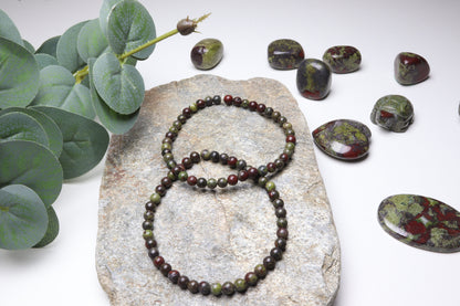 Bracelet Jaspe Sang de Dragon