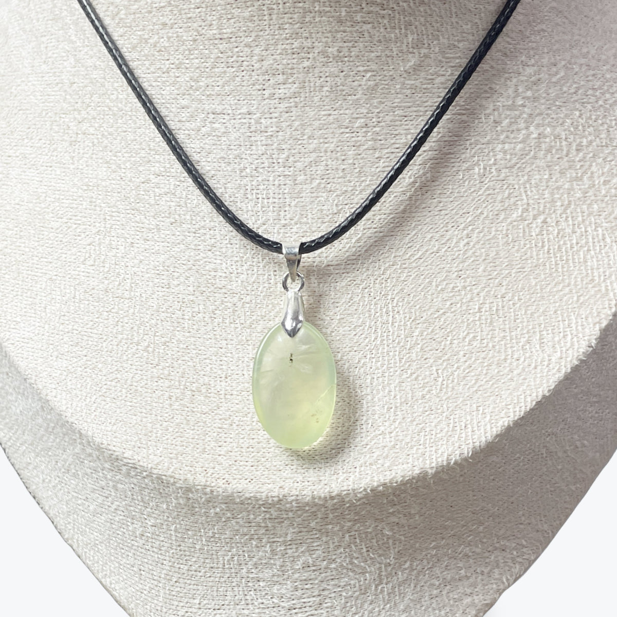 Pendentif Prehnite Ovale – photo 2