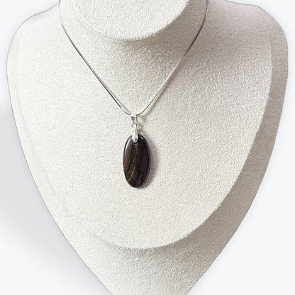 Oeil de fer - Pendentifs naturelle