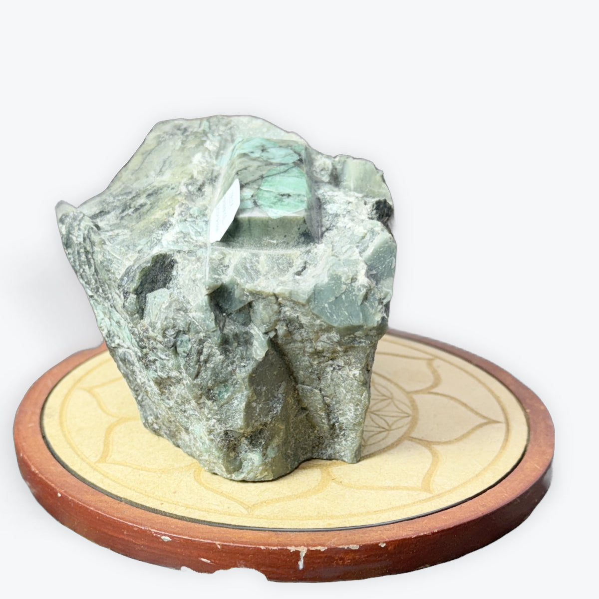 Emeraude XXL brute du brésil dansa sa matrice | 933gr - 11x9cm
