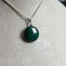 Pendentif Malachite rond