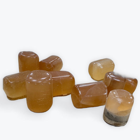 Calcite Miel - Pierres roulées