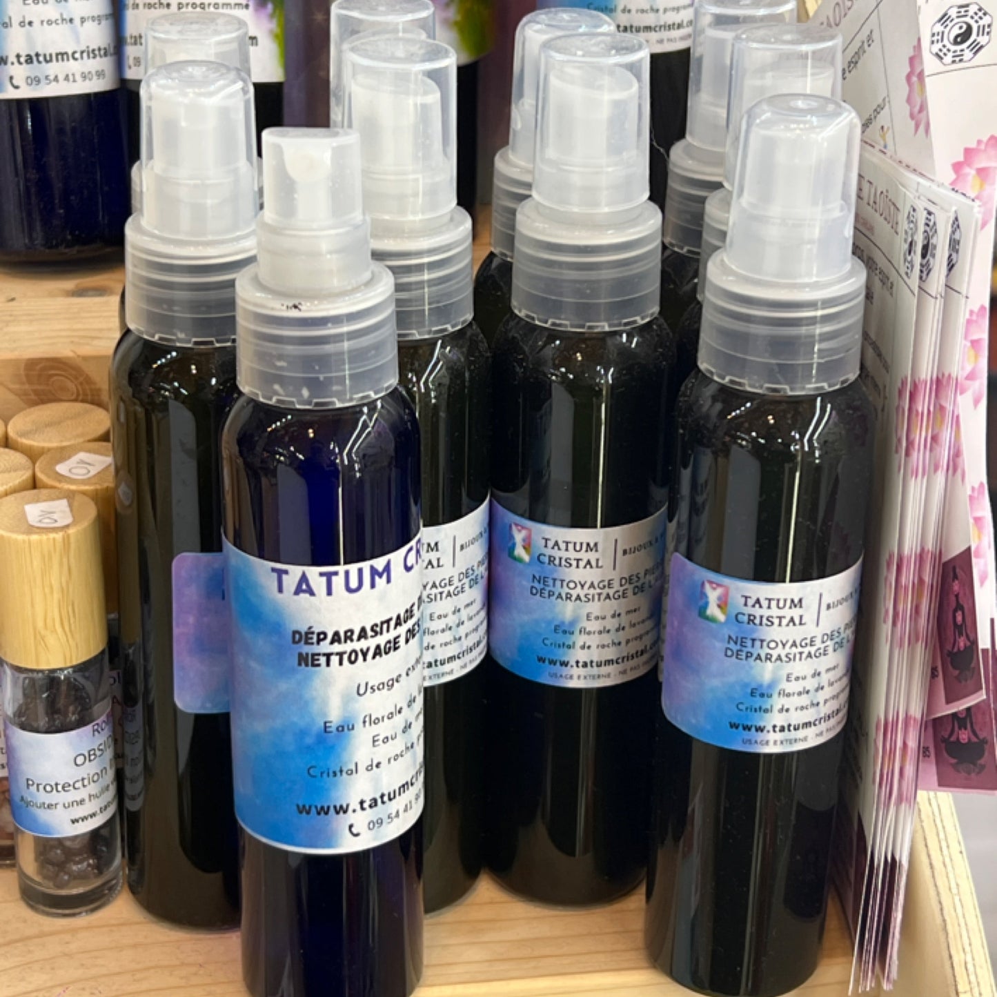Spray Nettoyage des pierres - Déparasitage de l'aura