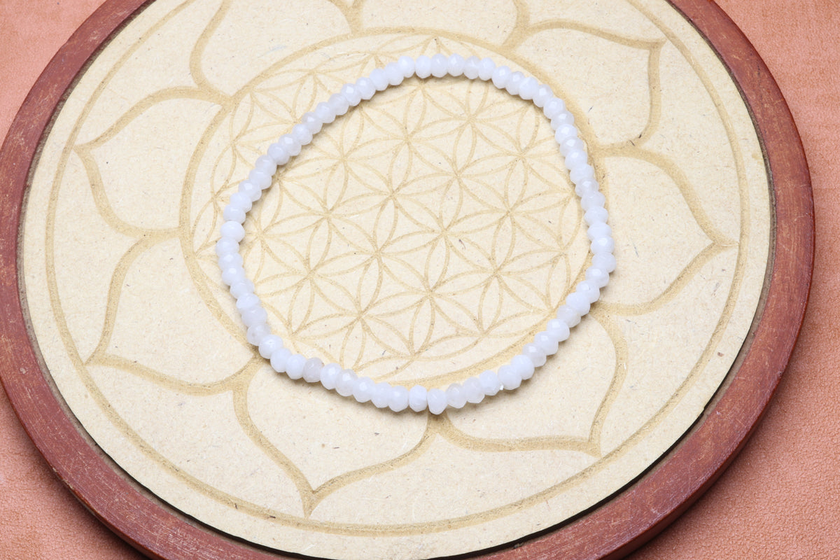 Bracelet Pierre de Lune Blanche – photo 3